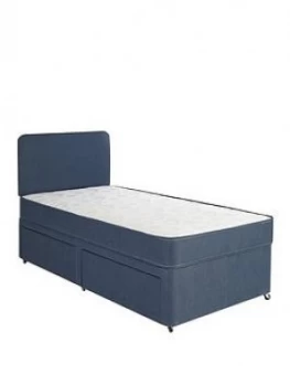 Image of Airsprung Teddy Storage Divan Set With Headboard And Mattress