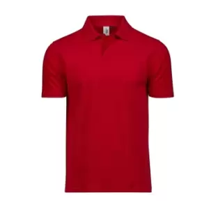 Image of Tee Jays Mens Power Polo Shirt (S) (Red)
