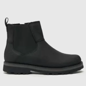 Image of Timberland Black Courma Chelsea Boys Junior Boots