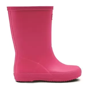 Image of Hunter Original First Classic Junior Wellies - Pink
