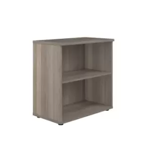 Image of Multi - Purpose Grey Oak Wooden Bookcase with 3 Shelves - 800mm