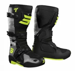 Image of SHOT Boots Race 4 Camo Neon Yellow 41