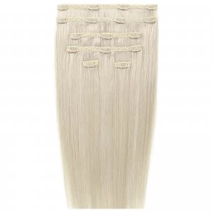 Image of Beauty Works Double Hair Set 18" Clip-In Hair Extensions (Various Shades) - Pure Platinum 60a