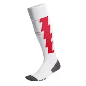 Image of adidas Arsenal Home Socks Adults 2023 2024 - White