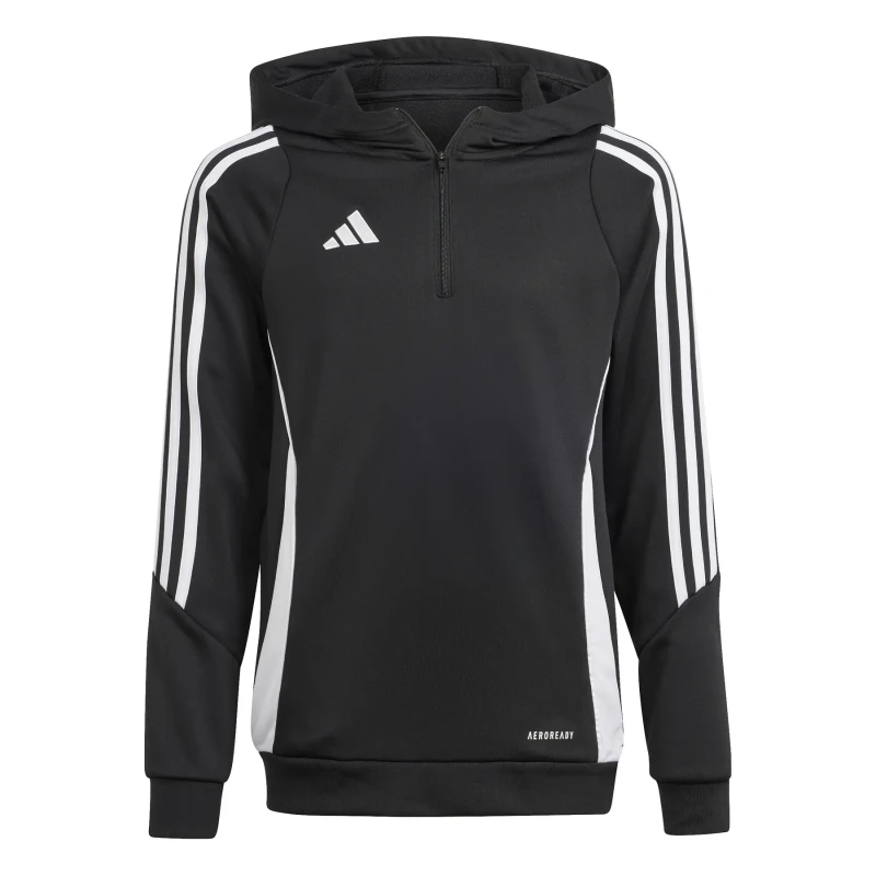 Image of adidas Tiro 24 Training Hoodie Juniors - Black 11 - 12 Years
