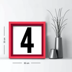 Image of 3030AHS-0107k Multicolor Decorative Framed MDF Painting