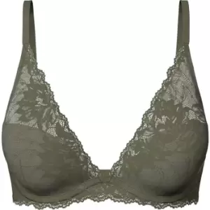 Image of Calvin Klein Plunge Bra - Green