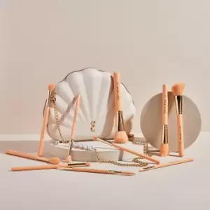 Image of Glam Clam 10 Piece Brush Set in Bag