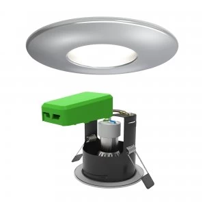 Image of 4Lite WiZ Connected SMART LED IP20 GU10 Fire Rated Downlight Chrome WiFi & Bluetooth - 4L1-2213
