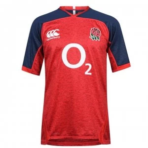 Image of Canterbury England Vapodri Alt Pro Jersey Mens - Union Red Marl