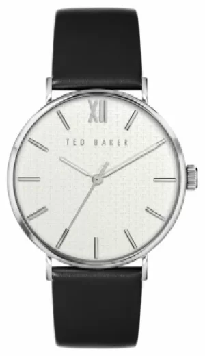 Image of Ted Baker BKPPGS214 PHYLIPA GENTS Black Leather Strap Watch