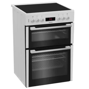 Image of Blomberg HKN65W Double Oven Ceramic Hob Electric Cooker