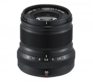 Image of Fujifilm Fujinon XF 50 mm f/2 WR Standard Prime Lens, Black