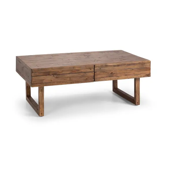 Image of Woburn 2 Drawer Coffee Table Brown