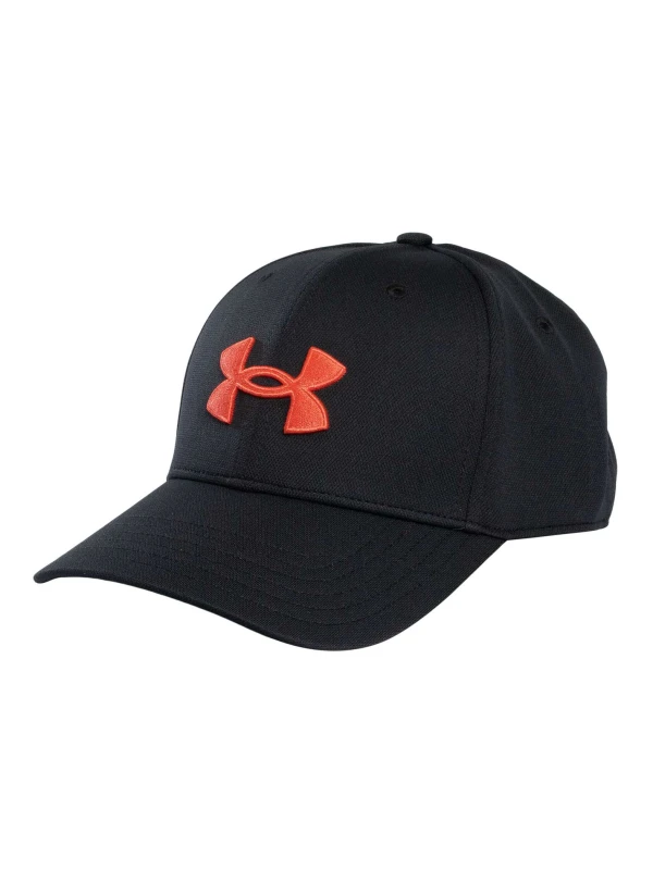 Image of Under Armour Blitzing Low Cap Black/Venom Red One Size
