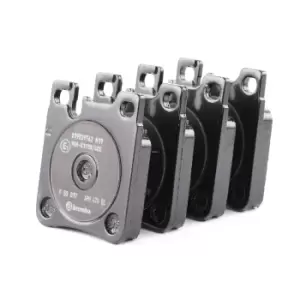 Image of BREMBO BRAKE PAD SET OF 4 P50017