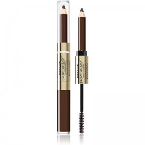 Image of Revlon Cosmetics Brow Fantasy Eyebrow Pencil and Gel 2 in 1 Shade 106 Dark Brown 1,18ml