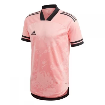 Image of adidas Condivo 20 Jersey Mens - Glow Pink / Black