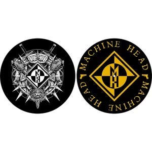 Image of Machine Head - Crest Turntable Slipmat Set