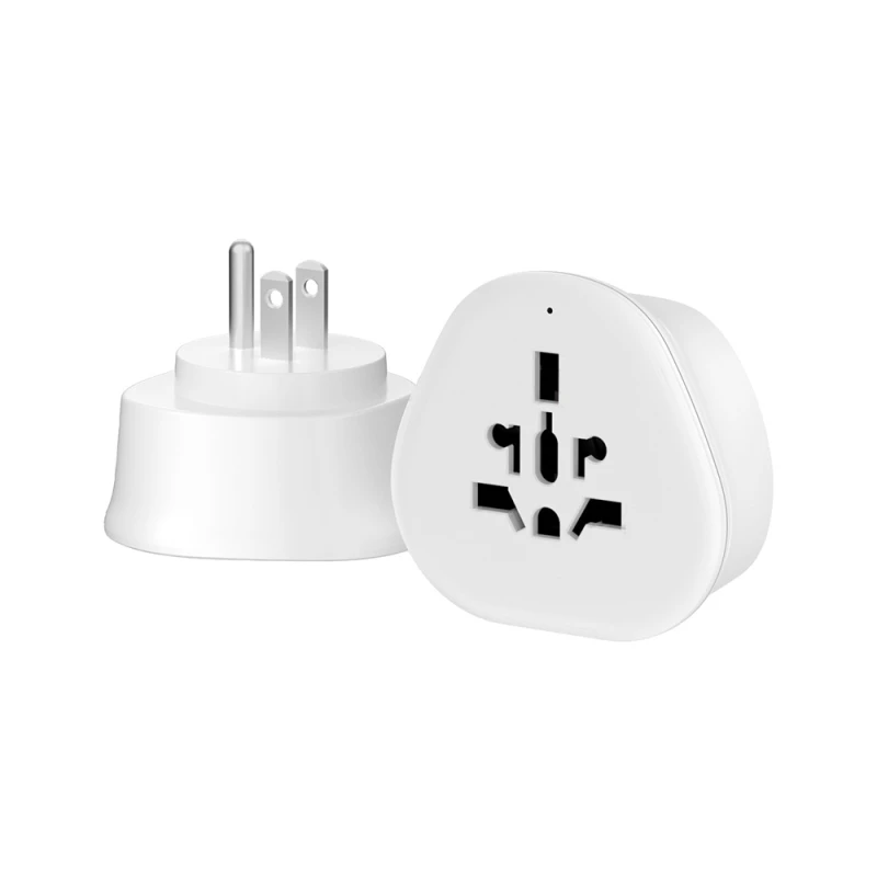 Image of Maplin US Plug to Worldwide Socket Travel Adapter 250V 13A - White