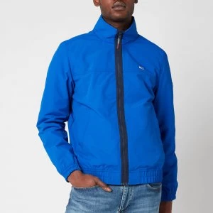 Image of Tommy Jeans Mens Essential Casual Bomber Jacket - Cobalt - L