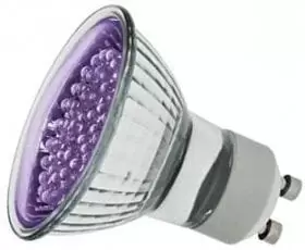 Image of Deltech 1.2W LED GU10 PAR16 UV - DL-9021UV