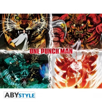 Image of One Punch Man - Disaster Levels Small Poster