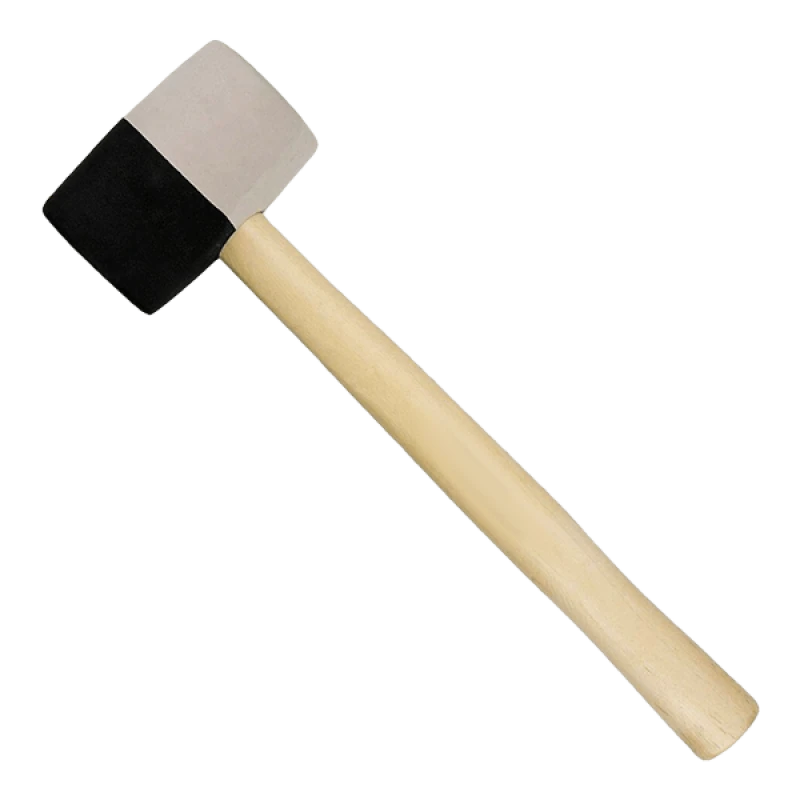 Image of HAZET 2143-1 Rubber Hammer Length: 340mm Rubber Hammer (5548)