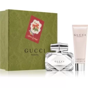 Image of Gucci Bamboo Gift Set 50ml Eau de Parfum + 50ml Body Lotion
