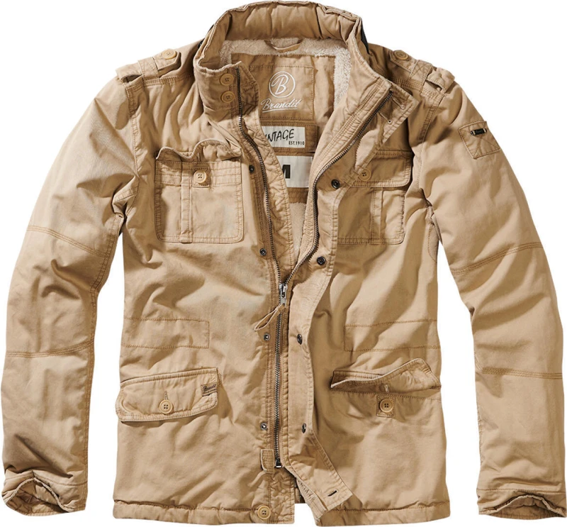 Image of Brandit Britannia Winter Jacket, beige, Size L for Men