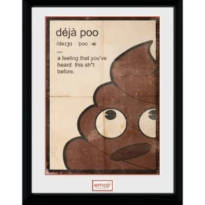 Image of Emoji Deja Poo Collector Print