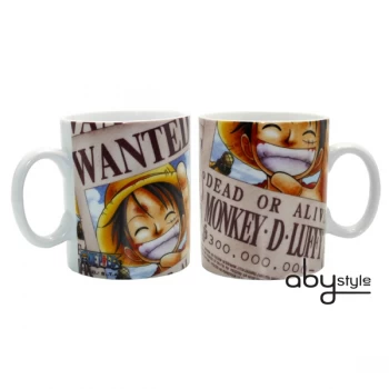 Image of One Piece - Luffy Wanted Mug