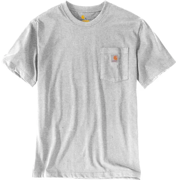 Image of Carhartt Workwear Pocket T-Shirt, grey, Size L