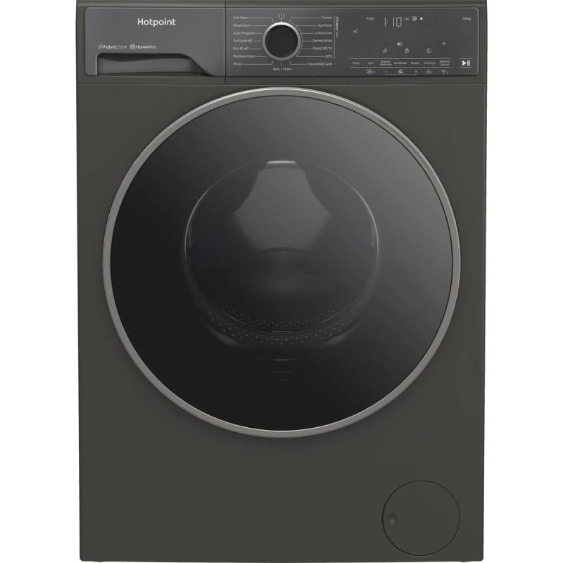 Image of Hotpoint FabricCare 10KG 1400RPM Washing Machine - Graphite HP105GACAREUK Graphite