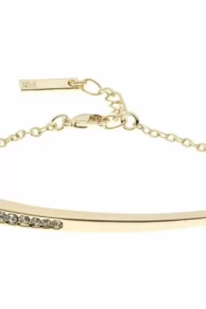 Image of Ladies Karen Millen Gold Plated Crystal Shard Bracelet KMJ1019-30-02