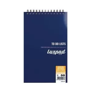 Image of Silvine Luxpad Wirebound Things To Do Notepad 120 Pages 5x8 inch 224