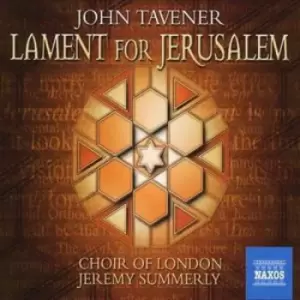 Image of Lament for Jerusalem Summerly Choir and Orch Of London by John Tavener CD Album