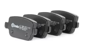 Image of BREMBO BRAKE PAD SET OF 4 P24075