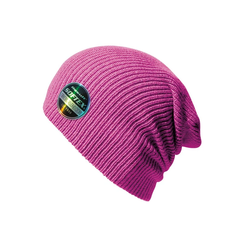 Image of Result Core Mens Soft Beanie in Fuchsia Fuchsia Male One Size
