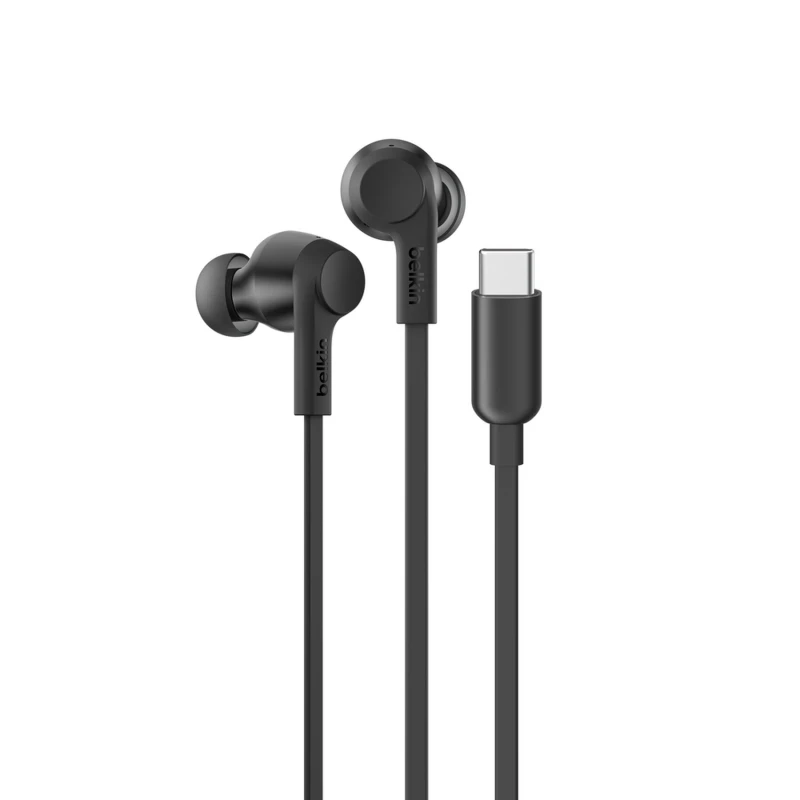 Image of Belkin G3H0003hqBK Headset Wired In-ear Calls/Music USB Type-C Black