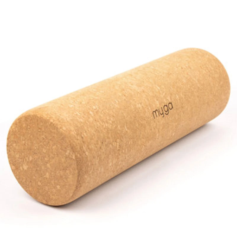 Image of Myga Cork Massage Roller 10 X 30cm Brown unisex