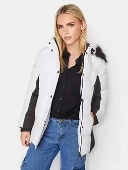 Image of PixieGirl Petite Mono Colour Block Jacket, Black, Size 16, Women