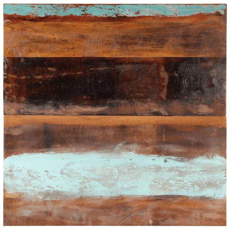 Image of VIDAXL Vidaxl - Square Table Top 80x80cm 25-27mm Solid Reclaimed Wood 8719883794105