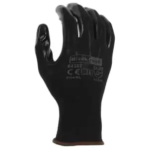 Image of Blackrock Super Grip Black Nitrile Gloves - Size L/9