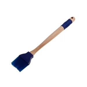 Image of Denby Imperial Blue Pastry Brush Silicon Head and Denby Wooden Handle