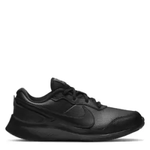 Image of Nike Varsity Leather Junior Boys - Black