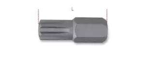 Image of Beta Tools 867RIBE 1x 10mm Hex Drive Ribe Bit M8 008670708
