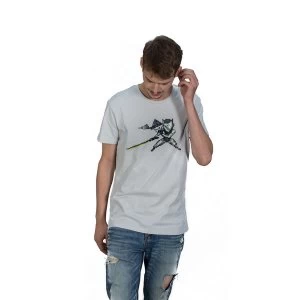 Image of Overwatch - Genji Pixel Unisex Medium T-Shirt - White