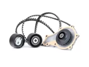Image of AIRTEX Water Pump + Timing Belt Kit FORD,FIAT,PEUGEOT WPK-167801 1613561980,1753584,1753585 1753586,1855731,1855736,1855738,3M5Q8B596AA,3M5Q8B596AAK