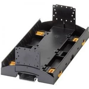 Image of DIN rail casing bottom part 89.7 x 161.6 x 62.6 Polycarbonate PC